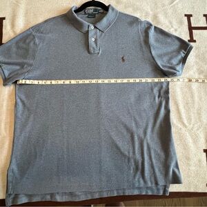 Ralph Lauren Interlock Polo - Blue/Grayish colour